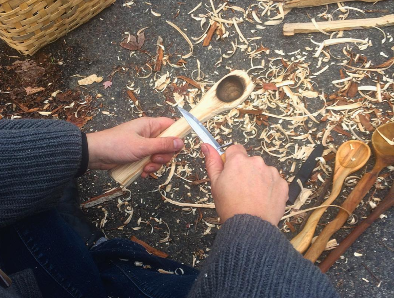 spoon carving close up 768x582